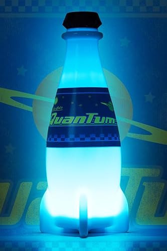 Renaissance Collectibles Nuka-Cola Quantum Miniature Light Up Glowing Rocket Bottle Statue Figure Lamp