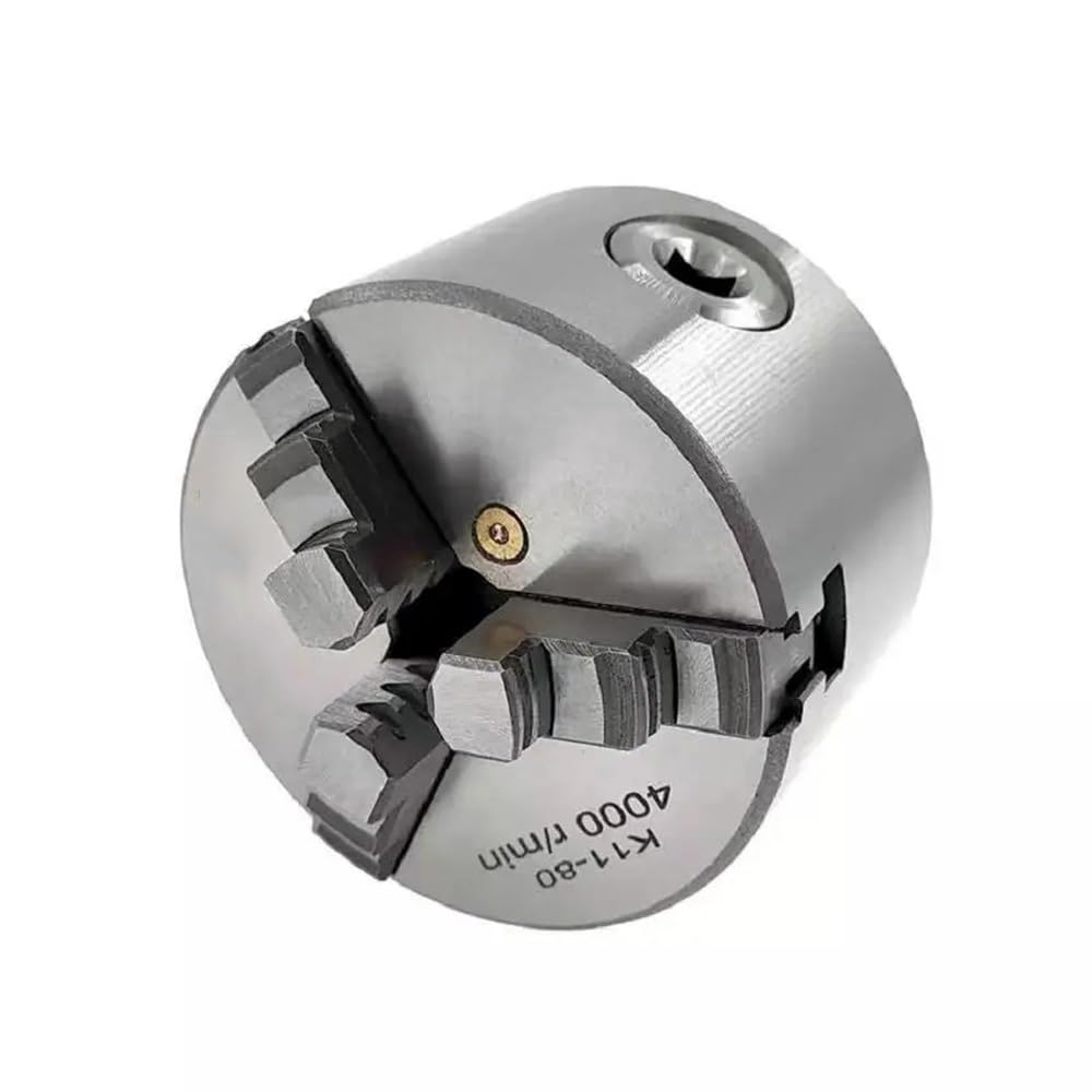 Mandrin de tour à 3 mâchoires K11 80mm pour accessoire découpeur plasma