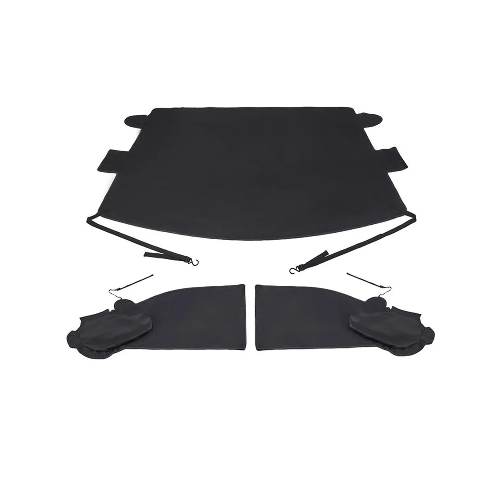 Protector para Parabrisas Compatible con PEUGEOT 308 2013-2025, protección solar anti escarcha, cubierta de medio coche, parasol para exteriores Cubierta de parabrisas antihielo(Three-Piece Set)