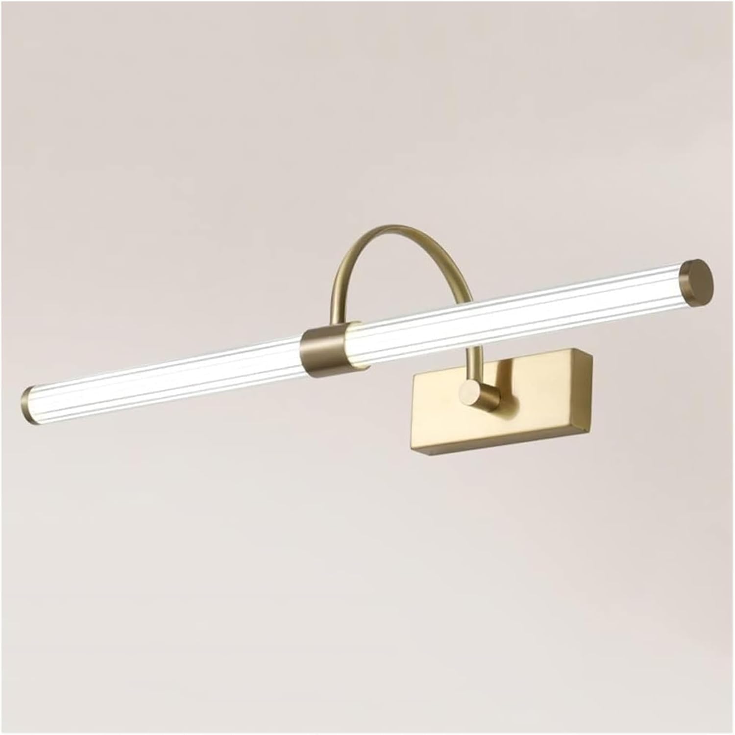 Olskfuh Copper Wall Lamp Bathroom Vanity Lamp 28.7In Led Mirror Front Light 29W Wall Lighting Fixtures Over Mirror, Makeup Lights Vanity Mirror Lamps, Wall Sconces,-6000K
