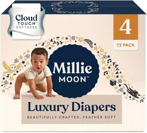 Image of Millie Moon Diapers (Size 4-72 Diapers (22lbs-33lbs))