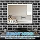 6 Stück Selbstklebende Pvc Wandfliesen 15X30Cm, Küchenrückwand Fliesenaufkleber, Badezimmer Wanddekoration, Und Pflegeleicht