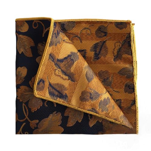 Kangnice Wedding Handkerchief Pocket Towel for Sports Travel Work Grooms Weddings Prom Versatile Square Handkerchief