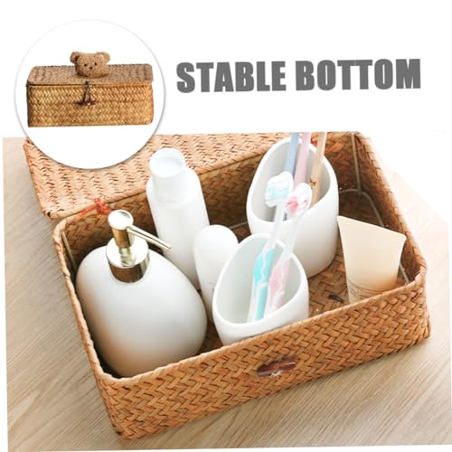 Panier de rangement pour voiture lavable et durable avec son couvercle - 8