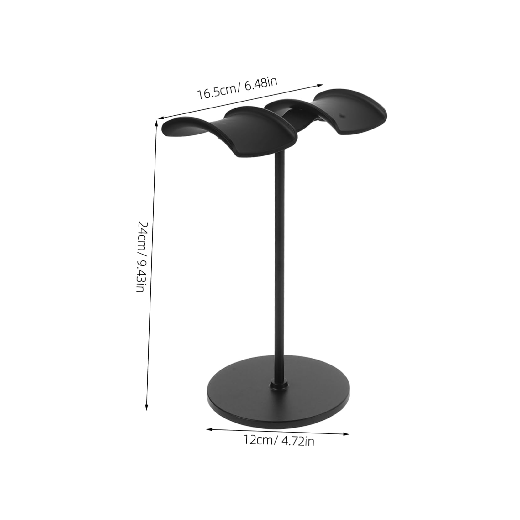 Homoyoyo 2pezzi Supporto Per Cuffie Da Gancio Per Cuffie Da Tavolo Supporto Per Auricolari Organizzatore Salvaspazio Per Scrivania Design Elegante e Moderno