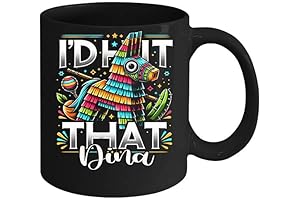 Mexican Mug | Personalized I'd Hit That Pinata Party Birthday Cincode Mayo...