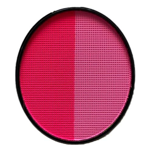 Image of Hot Pink UV Face Body Paint(30g /1oz), Water Based Blacklight Fluorescent Glow Face Body Painting Color for Music Festivals, Nights Out, Halloween, Sports and Party (Light Pink + Pink)