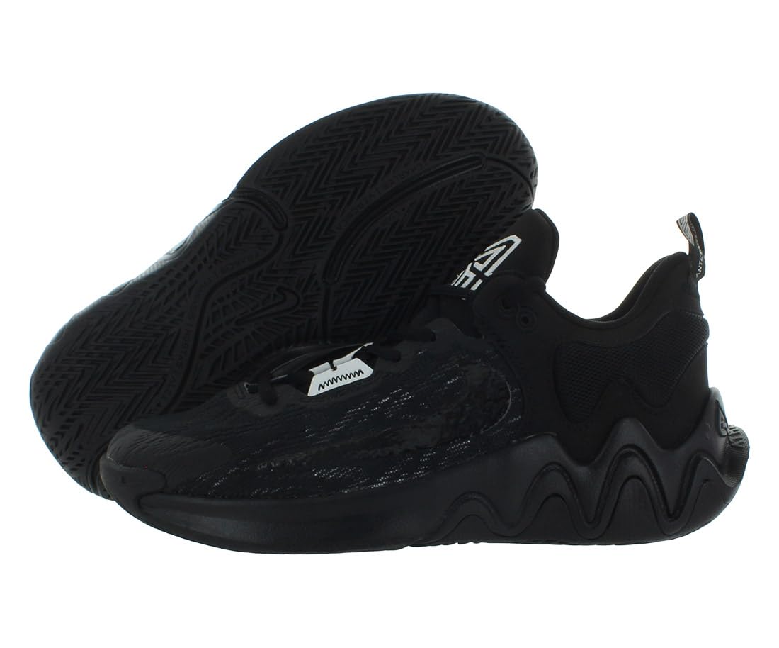 Photo 1 of Giannis Immortality 2 Big Kids' Basketball Shoes (DQ1943-003, Black/Wolf Grey/White/Black) Size 3.5