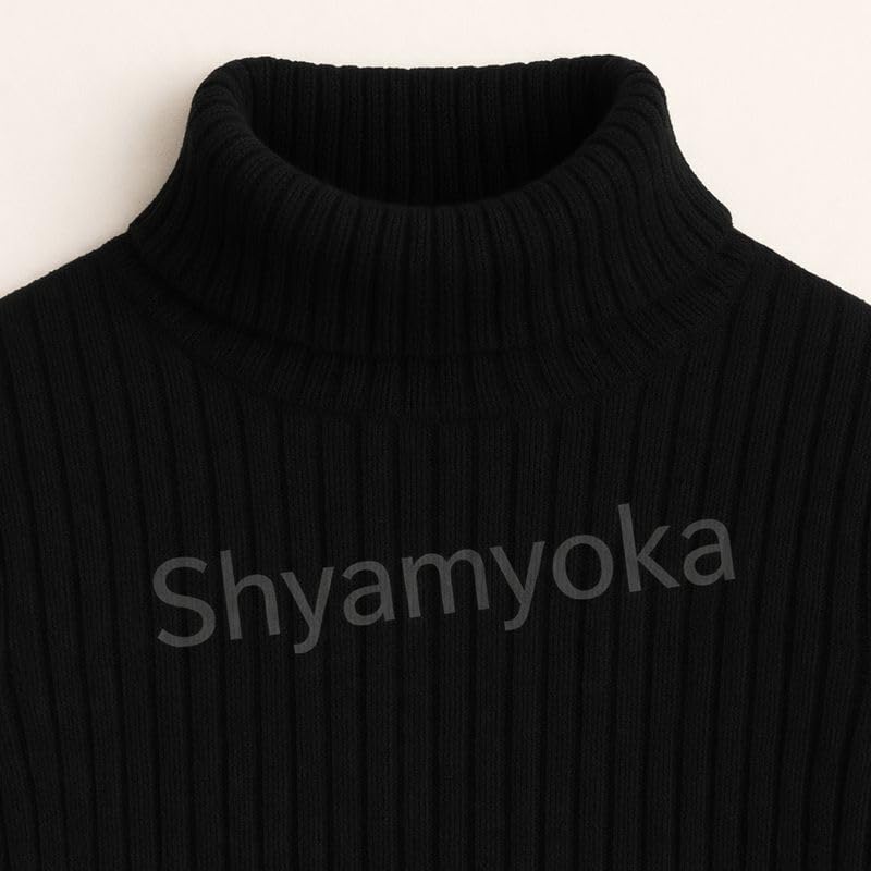 Image of Kids Winter High Neck Pullover Sweater | Cozy Woolen Warmwear for Children