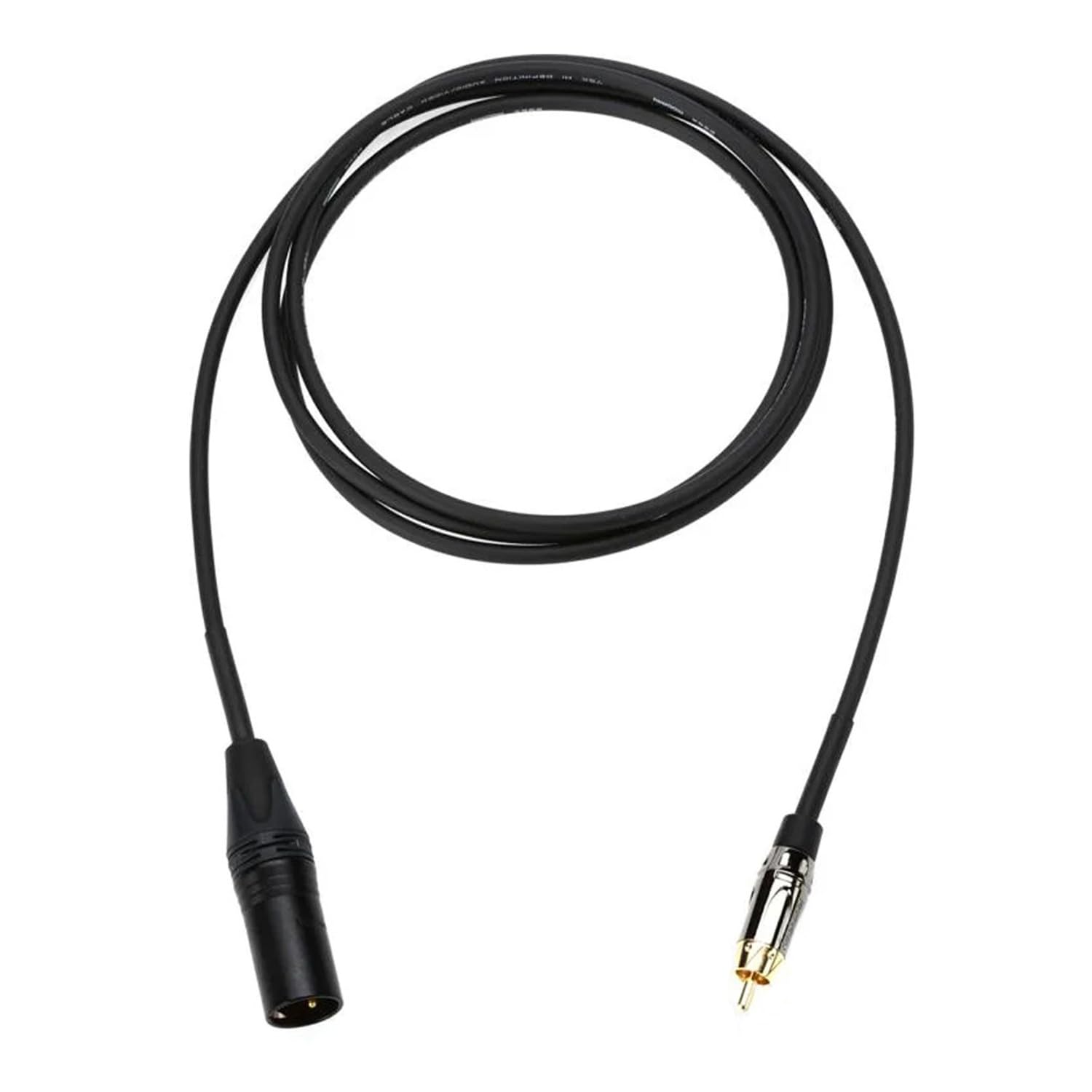 Amazon.com: Mogami GOLD XLRM-RCA-06 Unbalanced Audio Adapter Cable