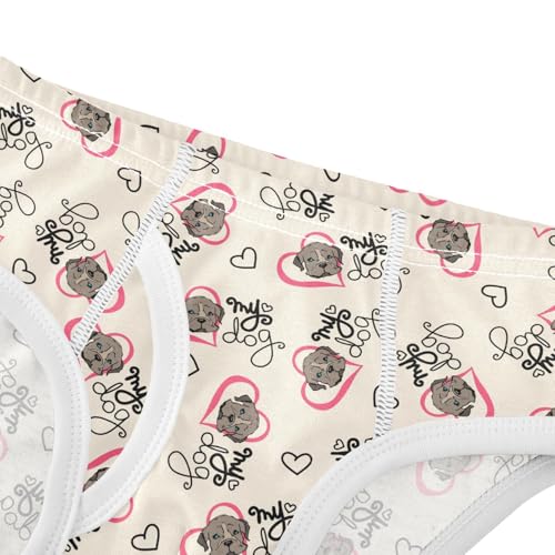 Cotton Little Boys Briefs Soft Cute Bulldog Toddler Underwear4