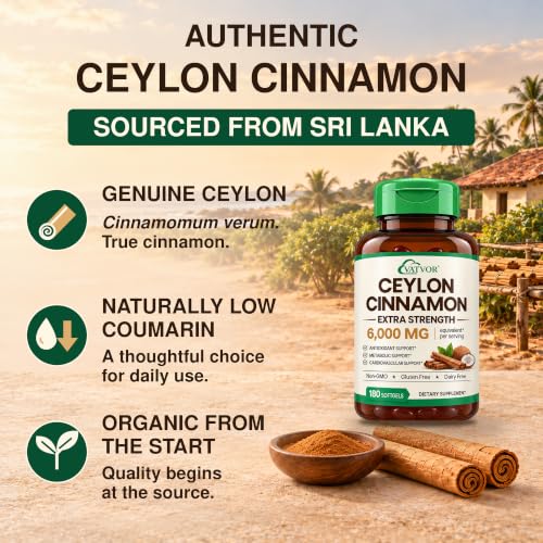 Vatvor Ceylon Cinnamon Supplement