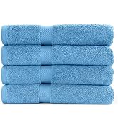 AKTI Premium Bath Towels Set of 4, Cotton Shower Towels for Bathroom Set, 700 GSM Bath Towel Set,...