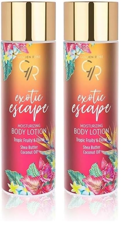 Golden Rose Body Lotion Exotic Escape - Losyon (2 paketi)