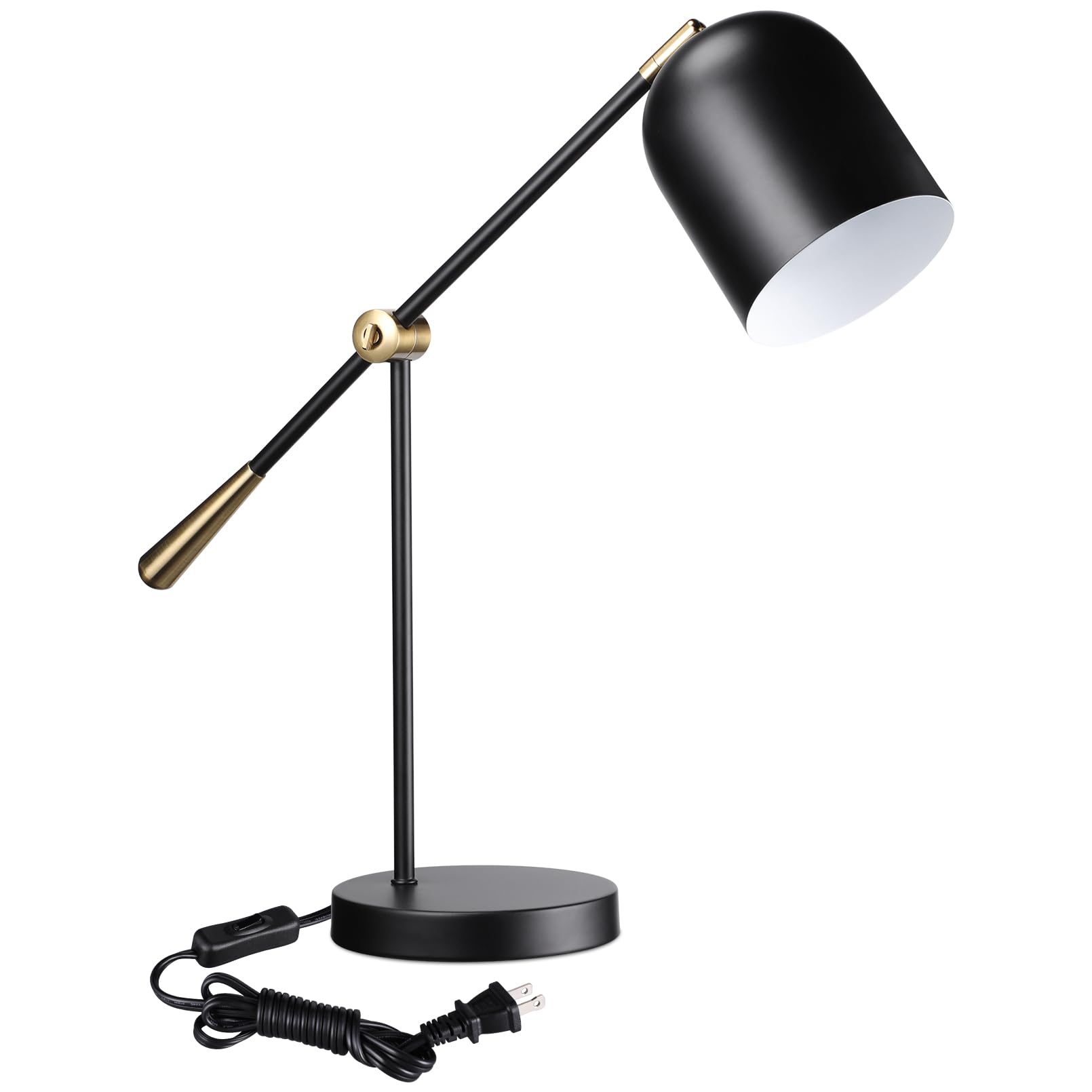 TORCHSTAR Adjustable Desk Lamp Aesthetic, AC 110-120V, Swing