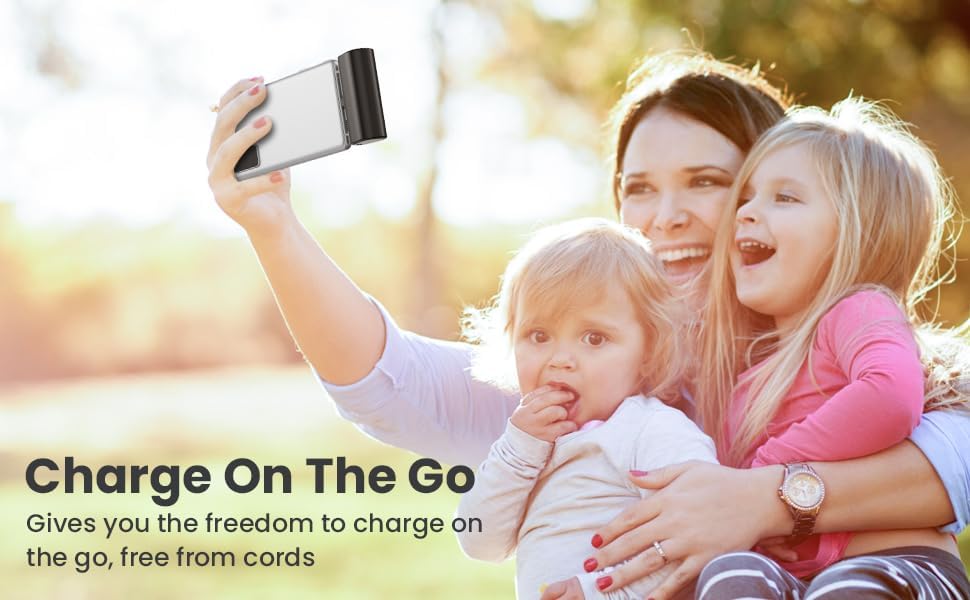 Miniatura 8 de Paquete de 2 mini cargador portátil de 5500 mAh para iPhone 1516 Series, pantalla LCD de 15 W PD de carga rápida, banco de energía, conector USB C,