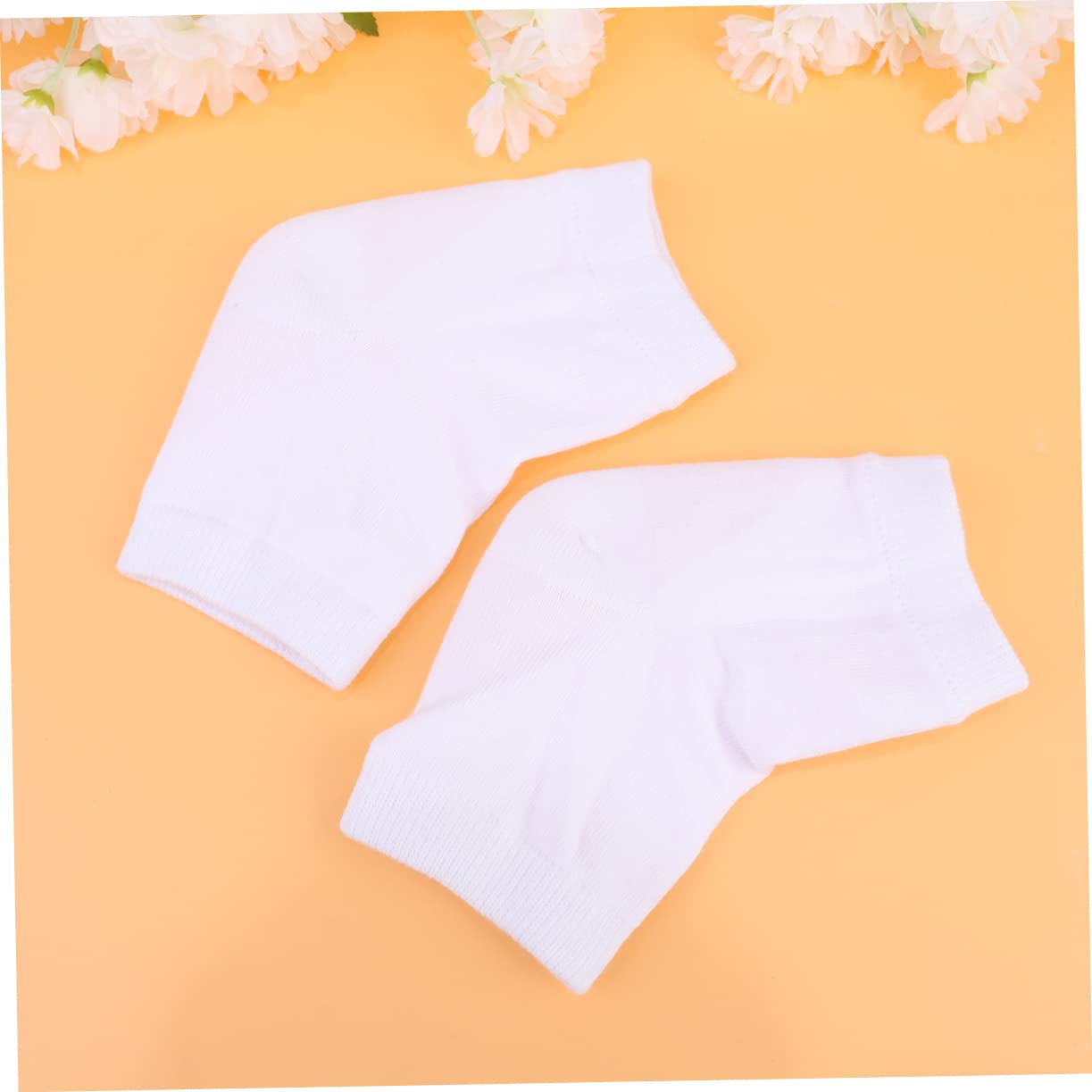 Healvian 6paare Feuchtigkeitsspendende Gel Fersenstrümpfe Anti-riss Socken Für Geschwollene Füße Atmungsaktiv Und Elastisch Für Nachtgebrauch Mit Pflegendem Effekt Die Haut