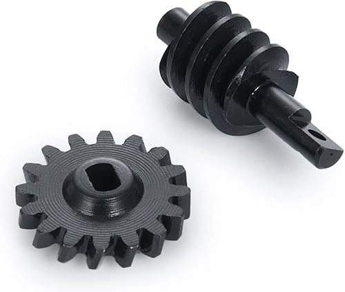 btdeal Juego de engranajes diferenciales de sobremarcha de acero endurecido 124 para coche de orugas axial SCX24 Deadbolt AXI00001 C10 AXI00002