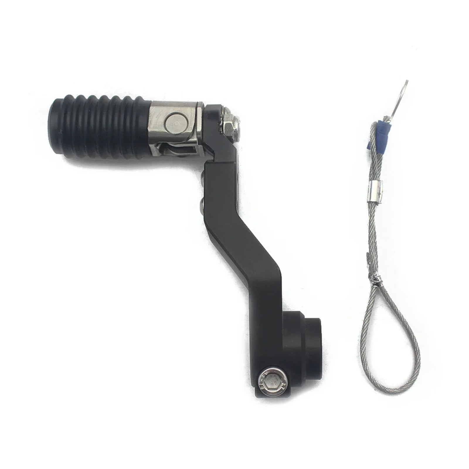 Hewpngs Black Aluminium Silver Gear Shift Lever Adjustable Foldable For B&Mw R Nine T 20142019 Scrambler Pure Shifts Levers