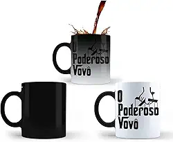 Caneca Mágica Presente para Avô O Poderoso Vovô 325ml