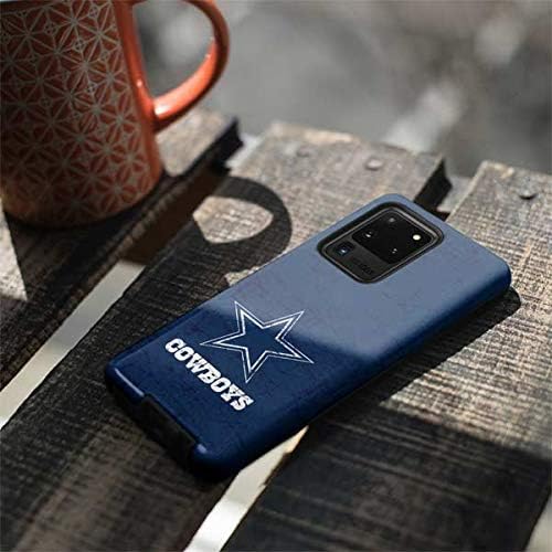 Skinit Pro Phone Case Compatible with Galaxy S20 Ultra 5G - Officially Licensed NFL Dallas Cowboys Distressed Design