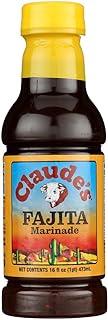 Accpo Claudes Fajita Marinade Sauce, 16 oz, (Pack of 4)