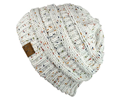 Image of Cambridge Select Thick Slouchy Knit Oversized Beanie Cap Hat