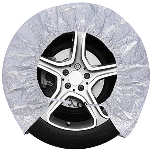 BESPORTBLE 4 Stks Bandhoezen Bandbeschermers Rv Wiel Camper Wieldoppen Zon Regen Vorst Sneeuw Beschermer Waterdichte… - Image 8