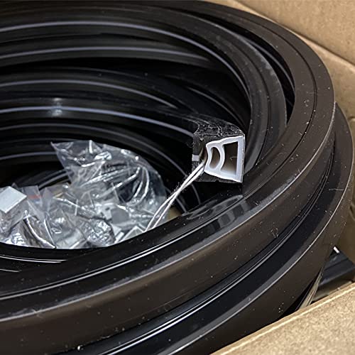 Canal de LED flexible de silicona negra 5 m IP67 miniatura 2
