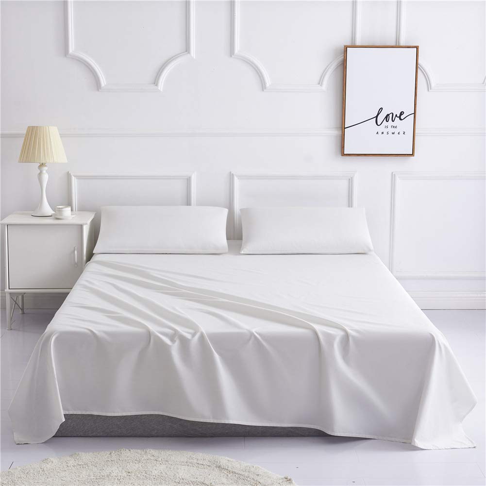 2 Federe Queen Size In Microfibra - 50x76 Cm - Super Morbide Con Chiusura A Busta - Grigio Chiaro - 5