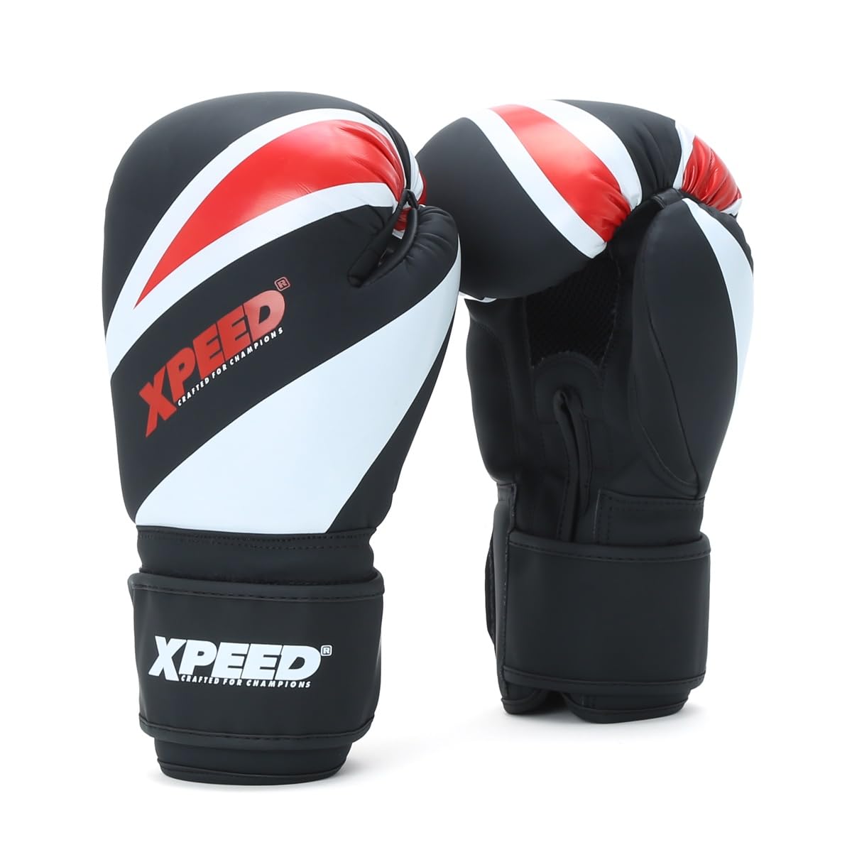 XPEED Boxing Gloves, PU XP401 PMFT Sparring Gloves for Boxing, MMA, Kickboxing, Muay Thai, Excellent Impact Resistance for Men & Women | Foam Padding | Velcro Hook and Loop Closure (16oz, Red)-image-42