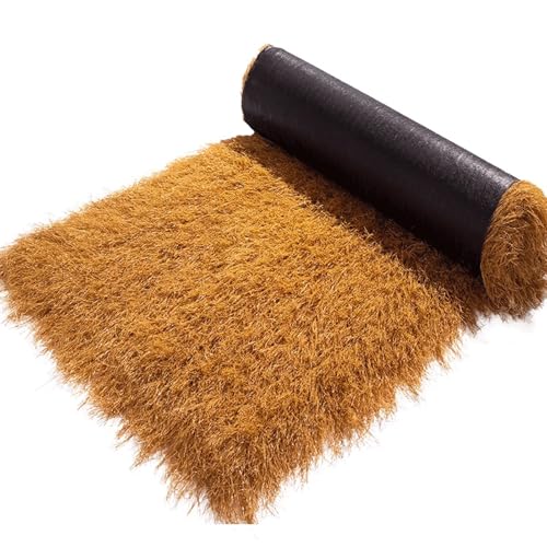 Techo De Rollo De Paja Artificial-Rollo De Paja De Palma Artificial Bajo Mantenimiento/Resistente A UV E Impermeable,Material Techo De Paja Para Bares De Jardín,Mexicano,Patio,Piscina,Party Decor