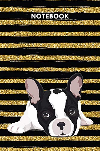 Notebook: Realistic French Bulldog Blank Lined Journal To Write In ...