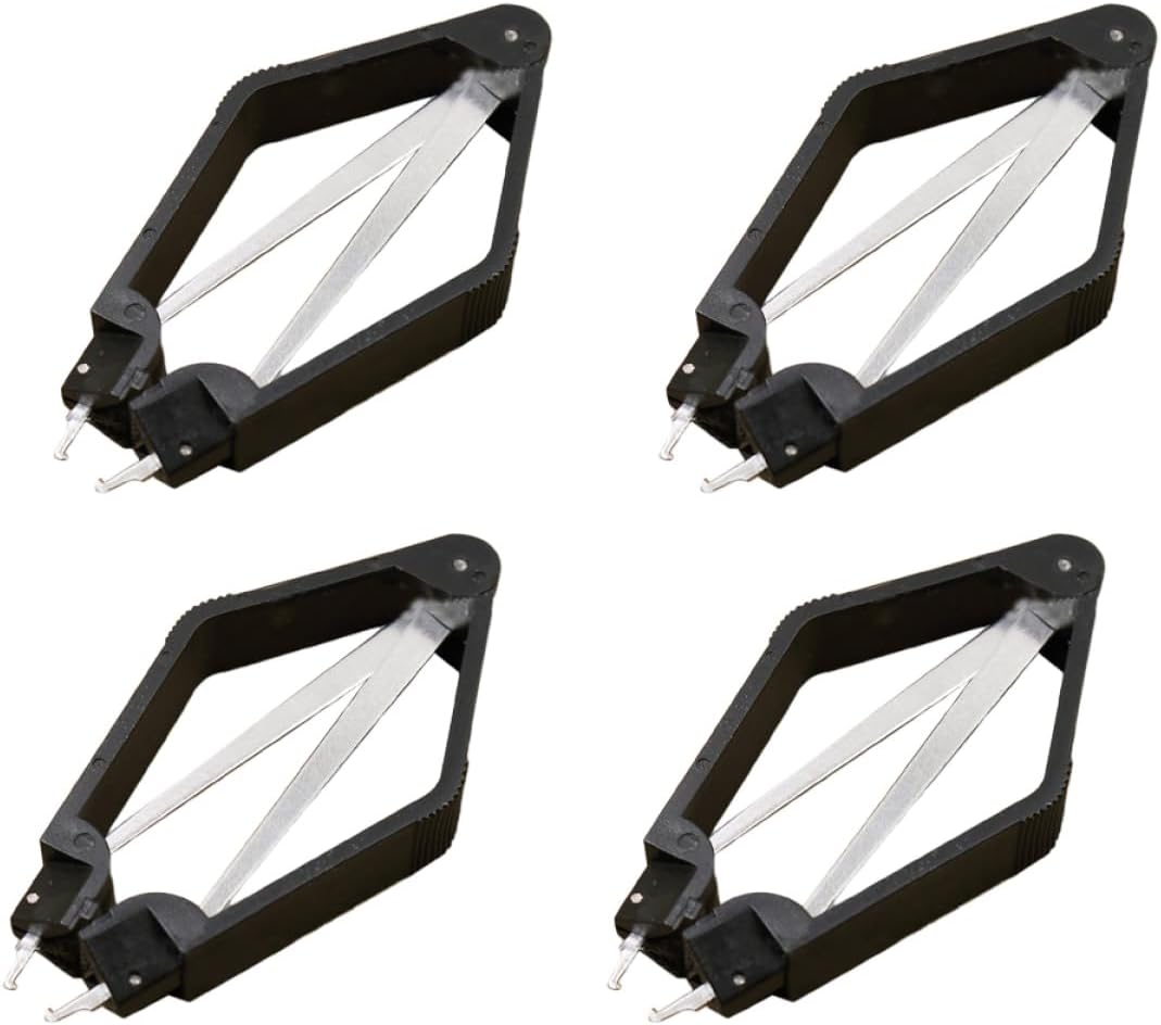 4pcs Ic Chip Extractor Tool Professional Clip Puller for Easy Extraction of Plcc Dip and Rom Chips from Circuit Boards