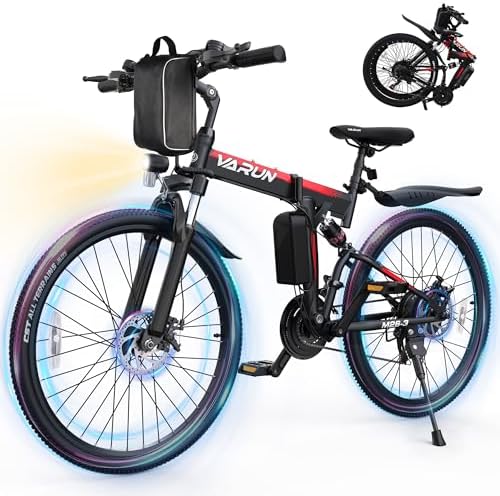 VARUN Folding Electric Bike - Peak 750W Motor Ebike for Adults,26