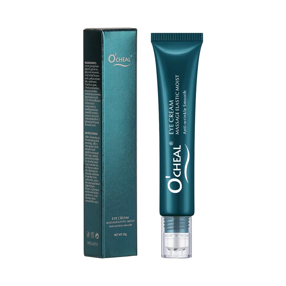 Eye Cream for Dark Circles & Puffiness, Daily Wrinkle Cream, Anti Aging Line Smoothing Skin Care Treatment, Reduce Wrinkles