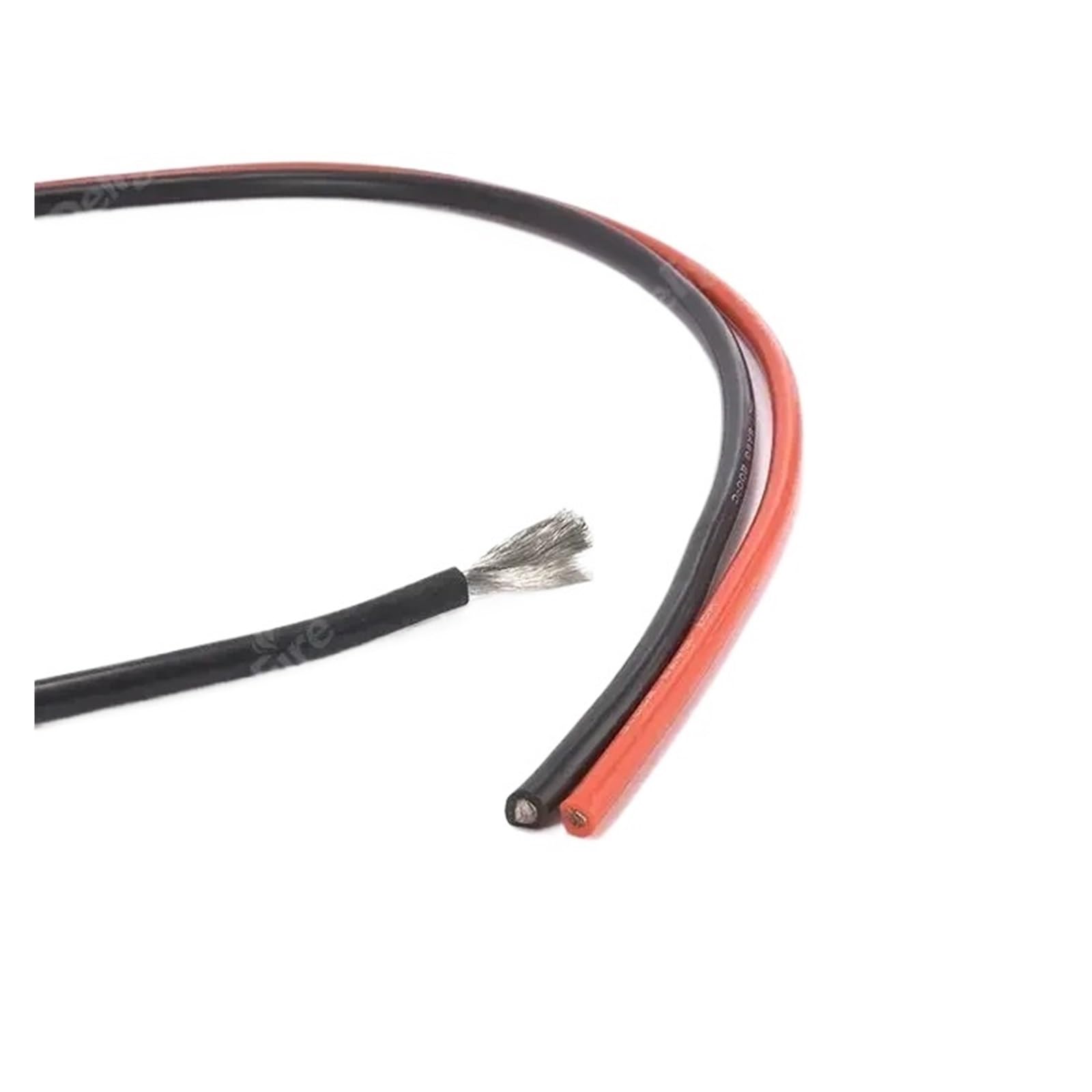 Cable eléctrico de Panel Solar, Cable de silicona resistente al calor, rojo y negro, calibre 24, 22, 20, 18, 16, 14, 12, 10, 8, 6 y 4, for batería de coche(Redandblack,14AWG-2mm2,10m-32.8ft)