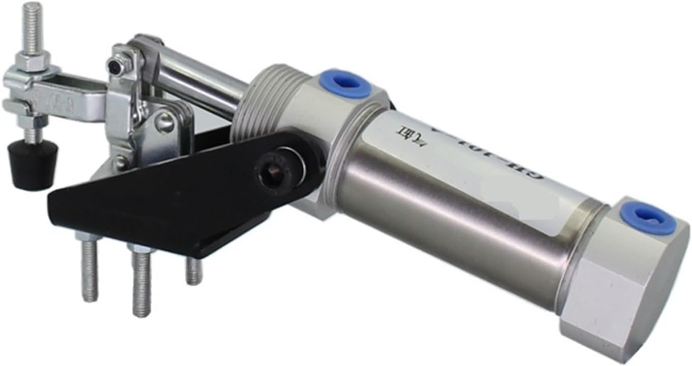 Pneumatic power toggle clamp HS-10101-A pneumatic power clamps Hold Down toggle Clamp 1/8'' Inlet 50KG holding capacity