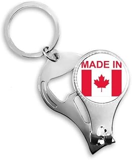Feito no Canadá Country Love Nail Nipper Ring Chaveiro Abridor de Garrafas Cortador