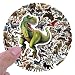 FEIXINUS 105PCS Dinosaur Realistic Sticker, Dinosaur Aesthetic Stickers for Water Bottle, Dinosaur Realistic Decals for Laptop, Dinosaur Realistic Stickers for Luggage, Skateboard, Scrapbooking