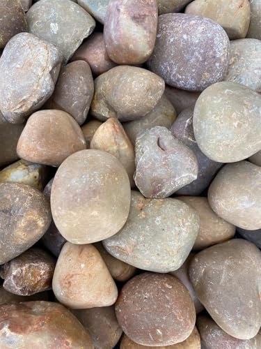 TODOSTONES Piedra Rio 40-60 mm Caramelo (5Kg)