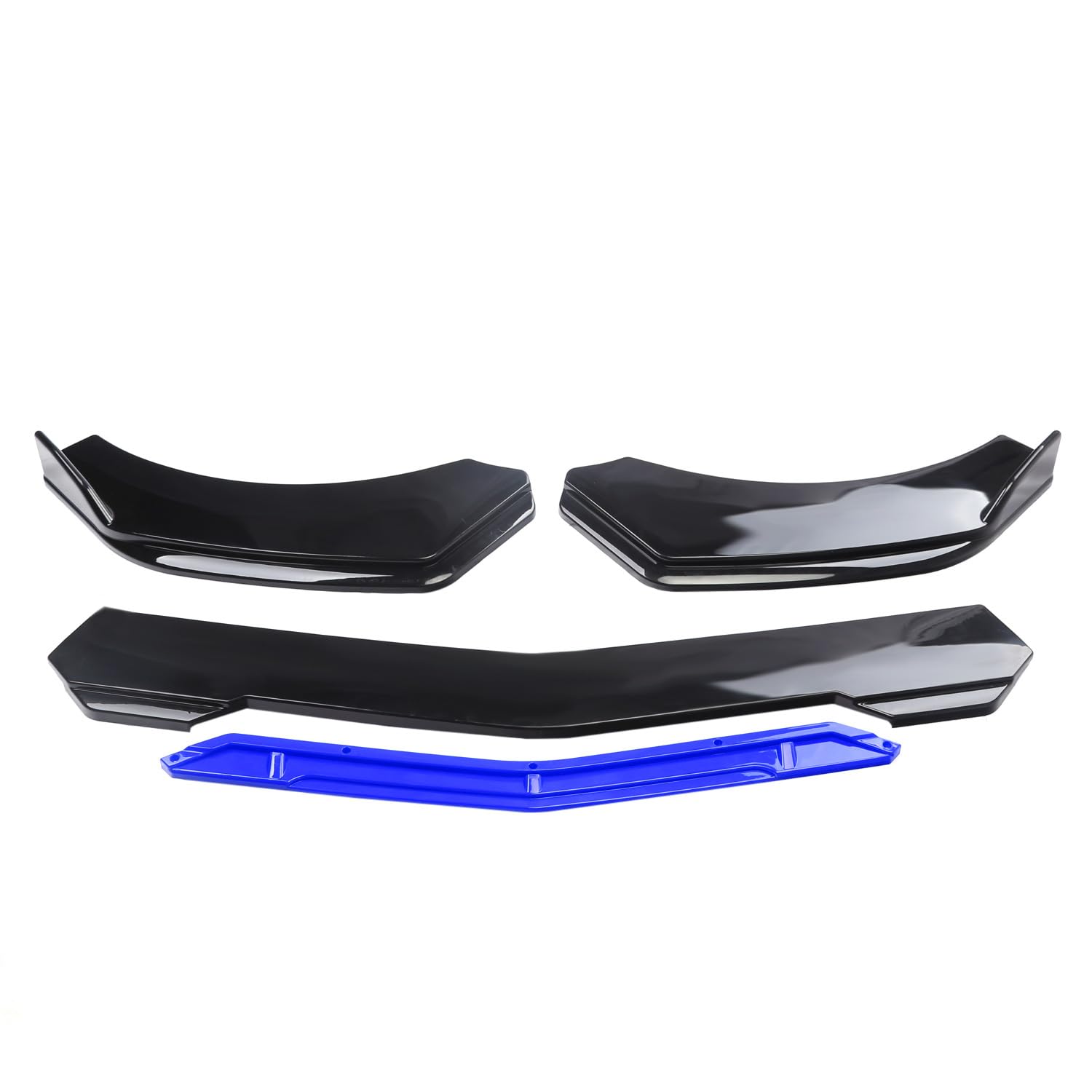 JXZHENG Car Front Lip For Abarth 595 Competizione 2012-2023, Performance Front Bumper Splitter Lip Car Diffuser Body Kit Spoiler Car Front Spoilers,H