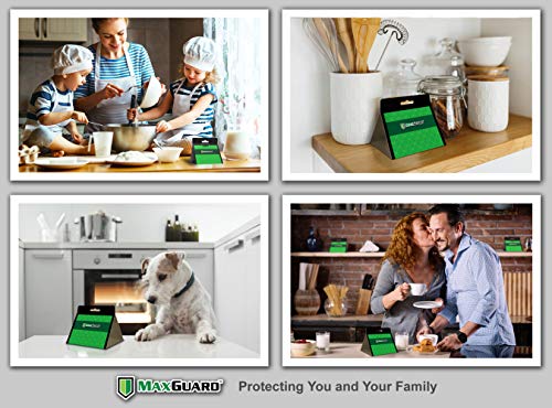 Image of MaxGuard Pantry Moth Traps (4 Traps Trial Pack) Extra Strength Pheromones | Non-Toxic Sticky Glue Trap for Food and Cupboard Moths in Your Kitchen | Trap and Kill Seed Grain Flour Meal Moths |