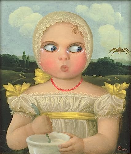 Impression toile Rex Whistler Little Miss Muffet tableau abstrait salon 60x90