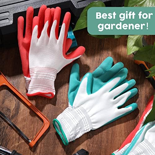 Potchen 20 Pairs Garden Gloves for Women Ladies' Gardening