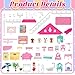 Seifar Doll House for Girls,10 Rooms Dollhouse with Dolls Figure, Puppies,Furnitures, Accessories, Kids Playhouse for for 3 4 5 6 7 8 9 10 Year Old