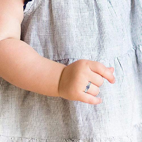 Ailaaila Rings For Girls Birthstone Rings Size 1 2 3 4 Stainless Steel Jewelry For Mother Daughters Girlfriend Women Daughters Gifts June Size 3 #TOP4