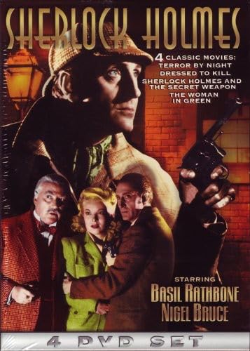 Sherlock Holmes Region 1 edición fiel en DVD con audio original para cinéfilos