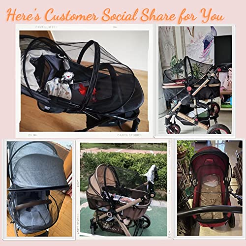 image for Honygebia Stroller Bug net, Universal Mosquito net for Stroller, Uniqu