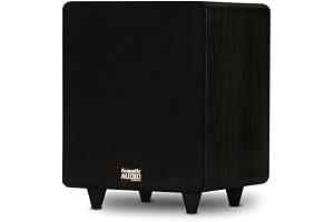 Acoustic Audio PSW300-8: 8-Inch Subwoofer for Immersive Home Audio